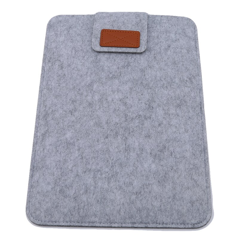 Premium saco de manga macia caso feltro ultrabook portátil tablet saco para tablet caso capa notebook: light grey