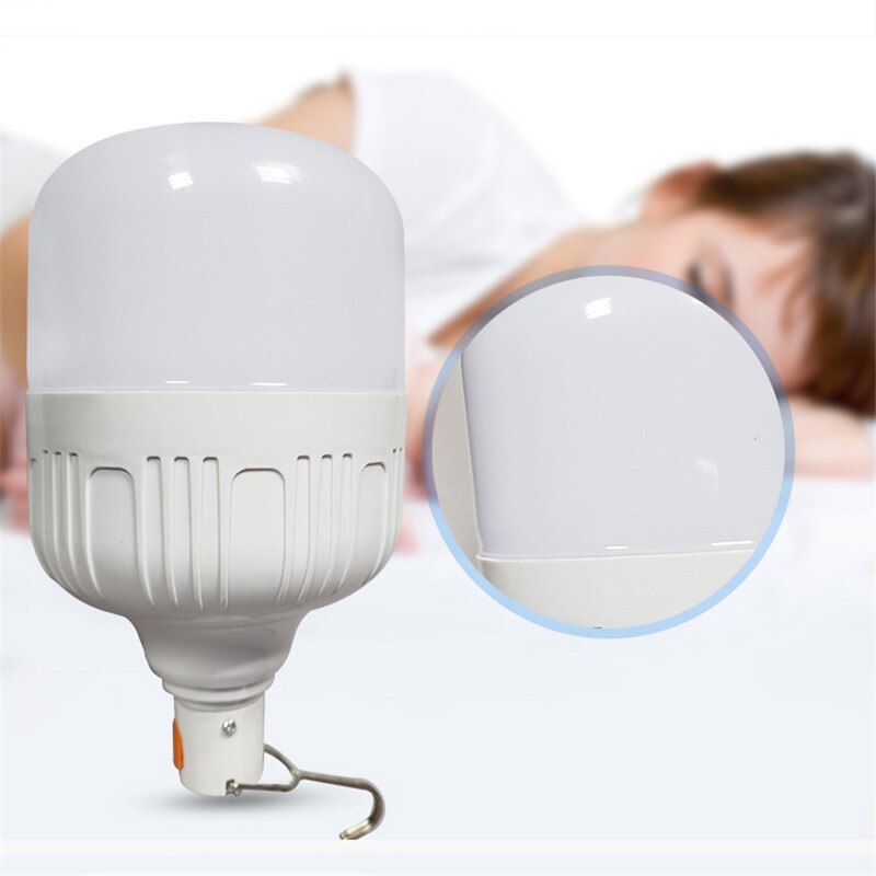 Huishoudelijke 15 W Oplaadbare Nood LED Licht Buld LED Energiebesparing Intelligente Switch Blackout Emergency USB Lamp