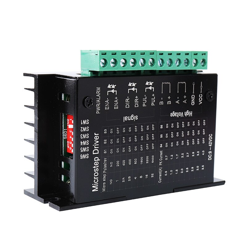 3pcs TB6600 upgrade s109aftg stepper motor driver 2phase 9-42VDC 4A for NEMA17 NEMA23 motor CNC router controller for 3D printer