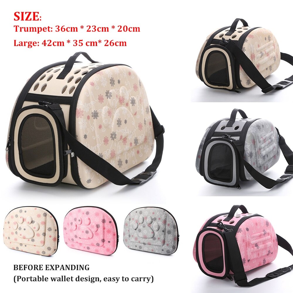 EVA animal transport bag Portable Pet Carrier Bag, Foldable Outdoor Cat for Dogs, Pet Travel Bag, Shoulder Dog Bags for Puppies