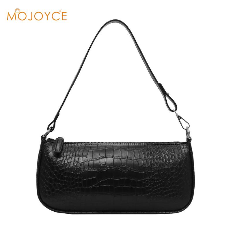 Retro Alligator Patroon Vrouwen Messenger Handtassen Casual Solid Schoudertassen Casual Solid Schoudertassen