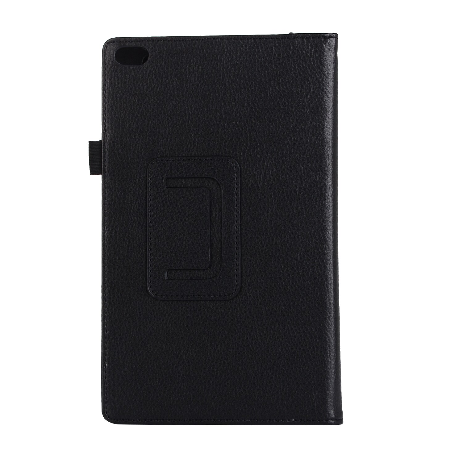 Voor lenovo tab 4 8 case TB-8504 Cover Flip Litchi PU Case voor lenovo tab 4 8 case TB-8504F TB-8504N 8504X Tablet Folio Case: Black