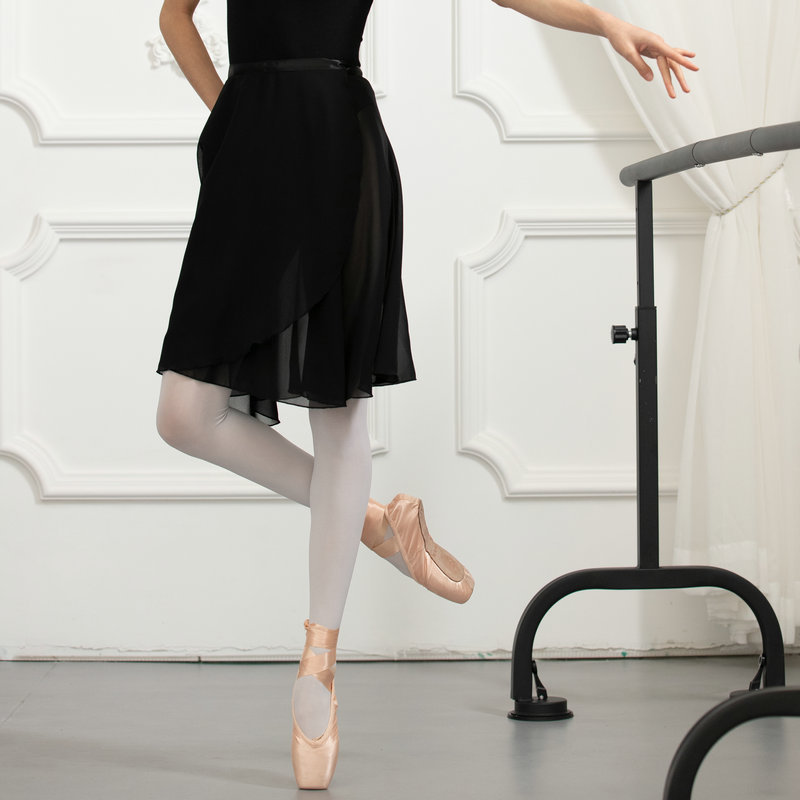 Ballet Skirt Women Adult Long Wrap Chiffon Skirt Ballet Tutu Skate Skirt Lace up Ballerina юбка Dance Wear