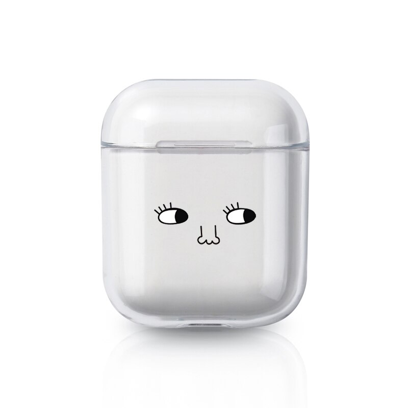 DIY Painted Case For Airpods Case Transparent Hard PC Earphone Case For AirPods Cover Cute Air pods airpods Protector: 151