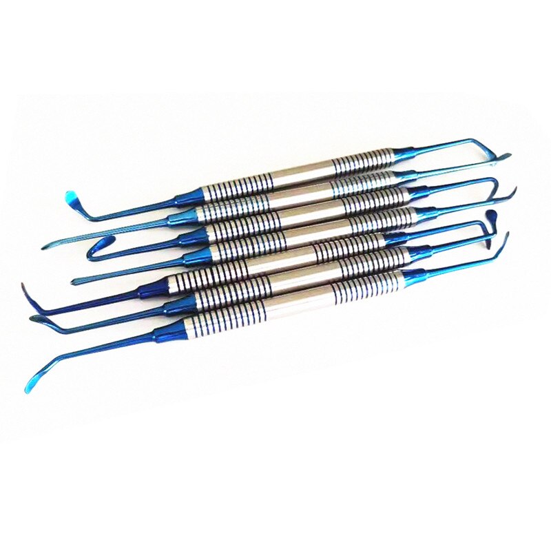 7Pcs Dental Implant Sinus Lift Lifting Elevator Instrument Tool Stainless Steel Double Ends Autoclavable