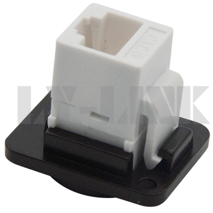 D type CAT6 RJ45 metal connector