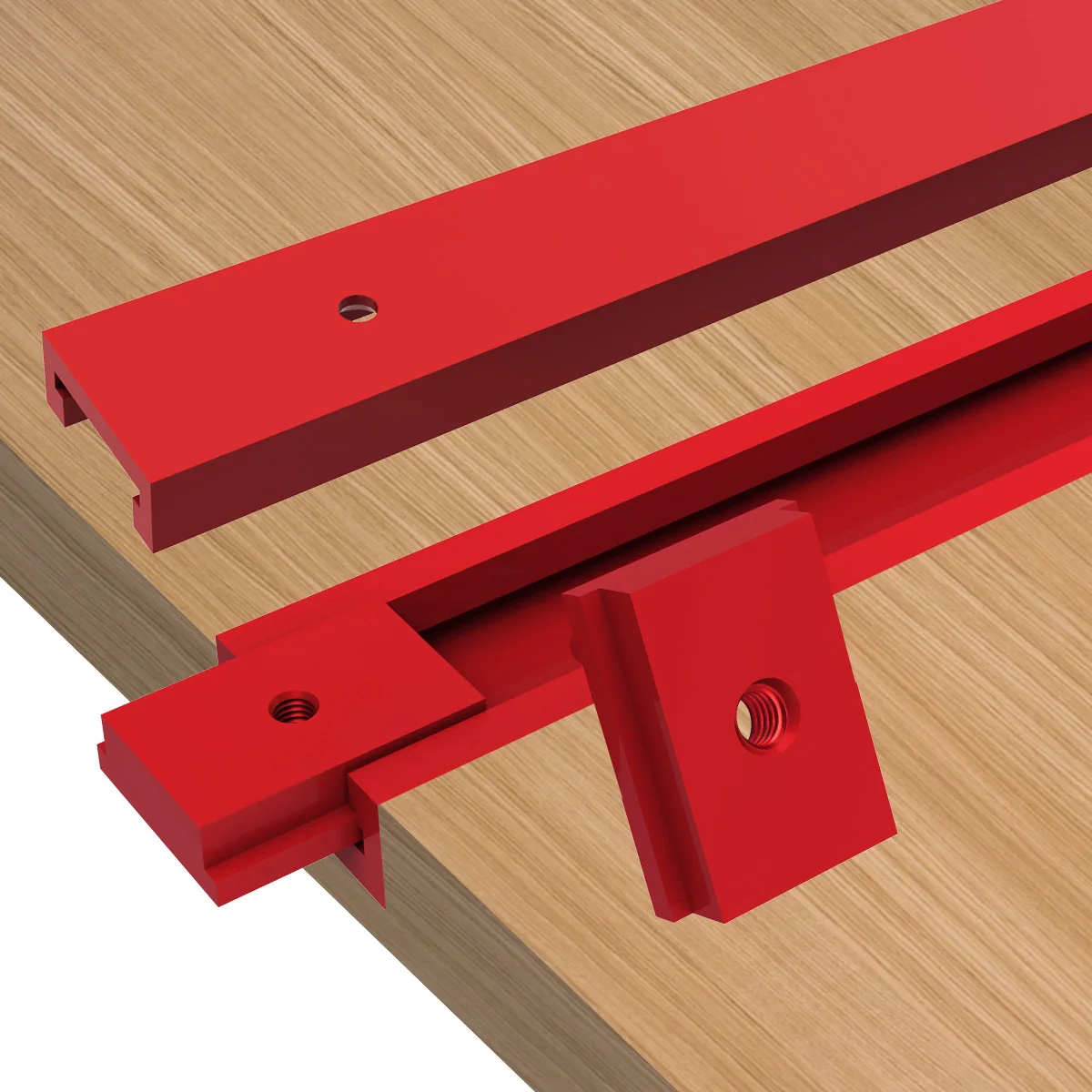 T30 T Track Houtbewerking Tool T-Slider T Slot Verstek Track Jig Aluminium Verstekmeter Gids Chute voor tafelzaag Router Tafel