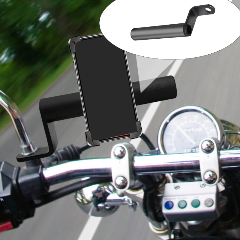 Specchietto moto estendi distanziali Riser supporto in lega di alluminio staffa adattatore di estensione accessori universali per motocross E8BC