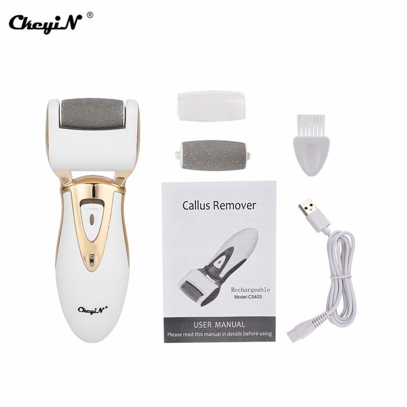 Máquina exfoliadora eléctrica portátil con USB para pedicura, removedor de callos, rodillo para el cuidado de los pies, dispositivo de eliminación de piel muerta dura 21