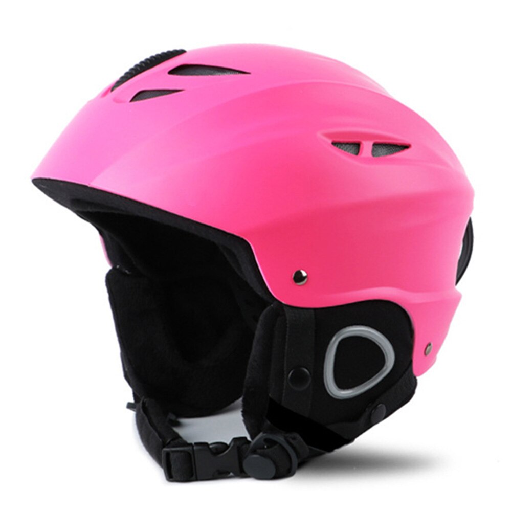 Children Integrally Molded Breathable Anti Shock Protective Half Covered Snowboard Adjustable Outdoor Ski Helmet Safety Sports