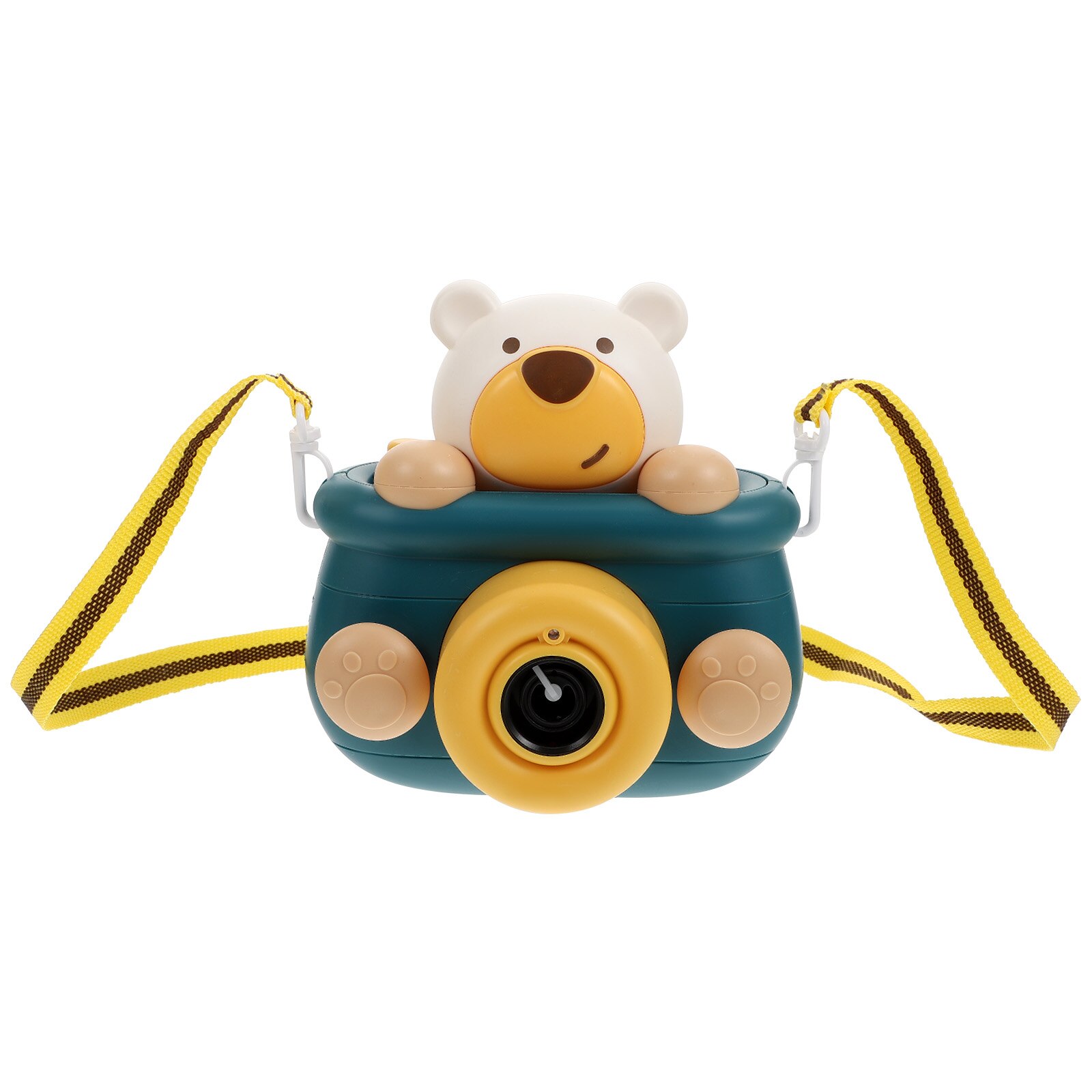 1Pc Bubble Blower Plaything Bubble Plaything Electric Bubble Blower for School Kids Garden: Assorted Color