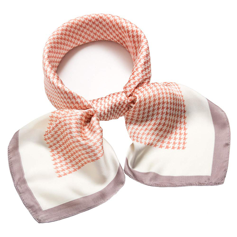 Luxe Sjaal Vrouwen 70*70Cm Satijn Zijde Gevoel Vierkant Haar Wikkelen Foulard Satijnen Sjaal Big Size Hoofd Bandana hijab Zakdoek: Blauw
