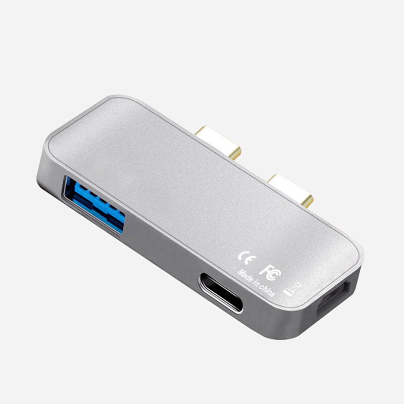 Multifunzione Adattatore USB centro 3 in1 USB C centro adattatore 4K HDMI fulmine 3.1 Caricatore per pro