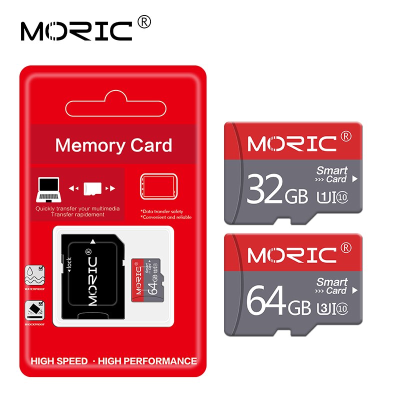 Tarjeta de memoria Micro SD 128GB de capacidad Real Clase 10 256GB 64GB 32GB TF tarjetas Flash microsd 16GB 8GB sd con adaptador gratis