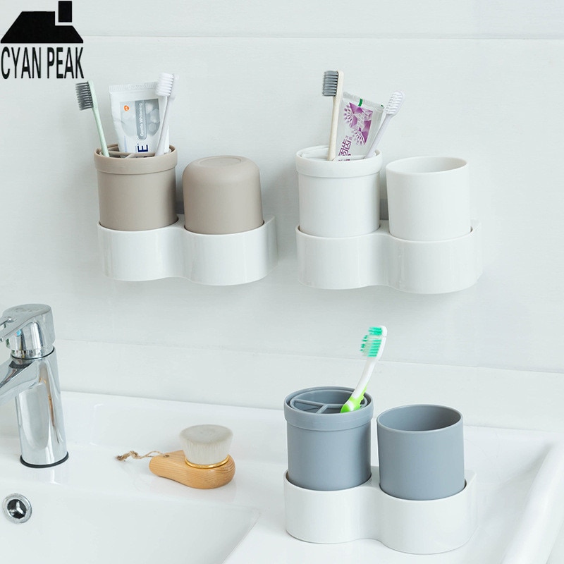 Badkamer Accessoires Set Reizen Tandenborstel Beker Set Opbergdoos Tandenborstel Badkamer Set Wassen Benodigdheden Thuis Case Outdoor