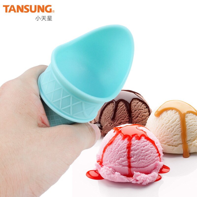Ice Cream Holder Homemade Ice Cream Cup Ice Cream Plastic Cup Moldes De Silicon Para Helados Ice Cream Party