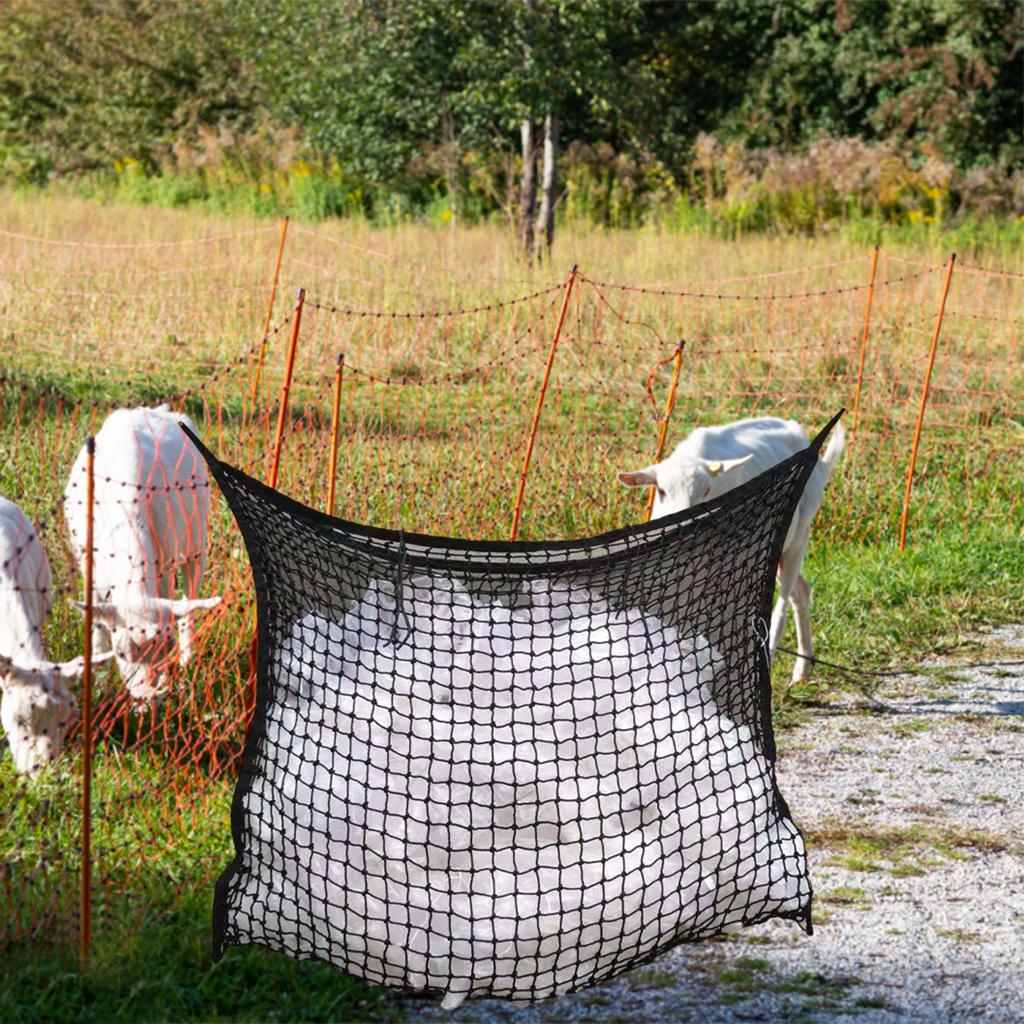 Polyester Horse Hay Net Heavy Duty Woven Mesh Hay Net for Feeding Supplies