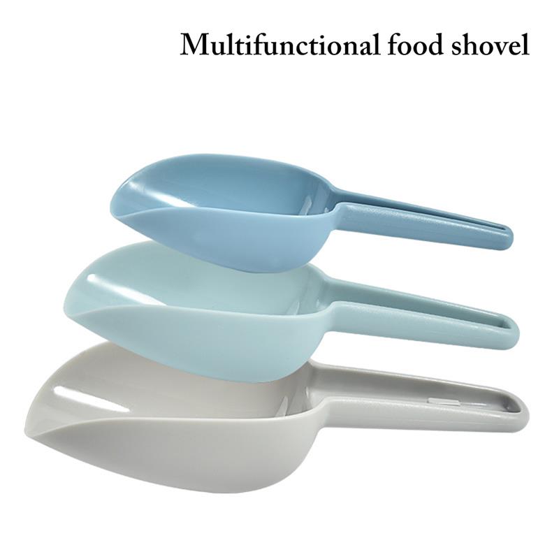 3 stk plast kjøkken øse sett is øse mat øse for mel sukker kjøkken verktøy måle øser spader