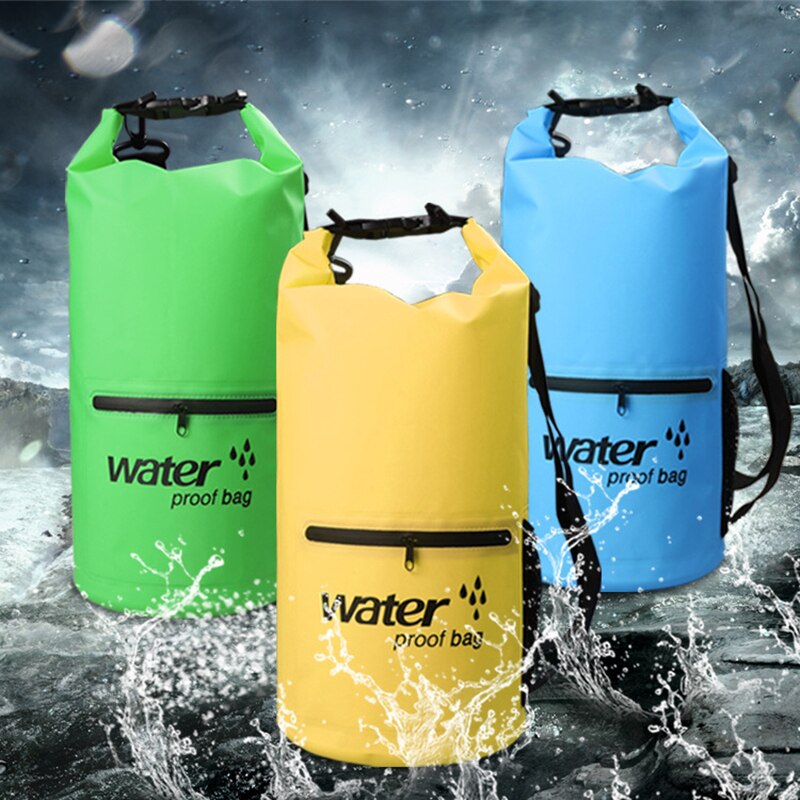 10L 20L natation sac étanche stockage sac sec sac pour canoë Kayak Rafting sacs de Sport en plein air Kit de voyage équipement