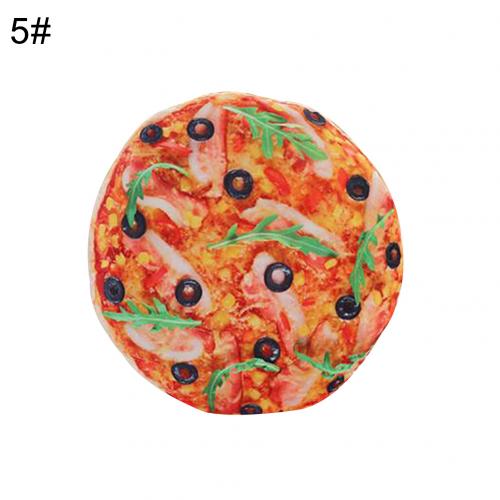 3D Simulatie Cookie Pizza Brood Voedsel Zachte Dutje Kussen kussen Kinderen Grappig Speelgoed voor Kinderen Meisjes Verjaardag: 5
