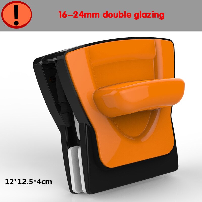 3-35MMMagnetic Modulation Double-sided Glass Cleaning Single Double Three-layer Glass Window Cleaner Glass Strong Magnetic: 16-24mm