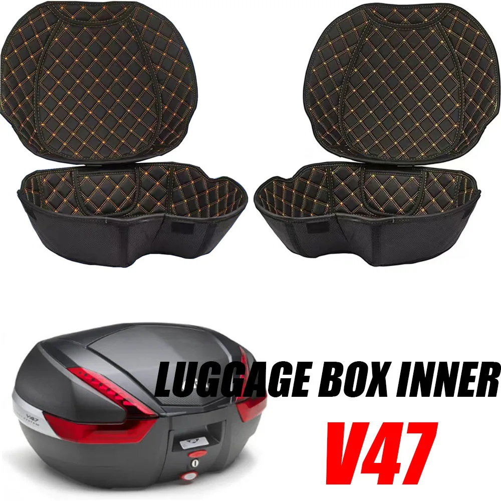 Para GIVI V47, funda para maletero trasero de motocicleta, forro, caja de equipaje, funda para asiento trasero interior, bolsa, accesorios de almohadilla de forro