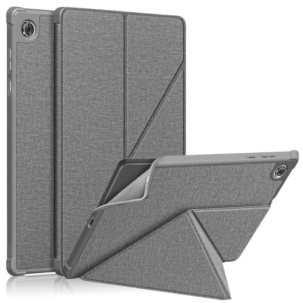 Til lenovo tab  m10 hd etui, cover til  m10 hd 2nd gen tb -x306f tb -x306x tablet taske: Bxjg grå