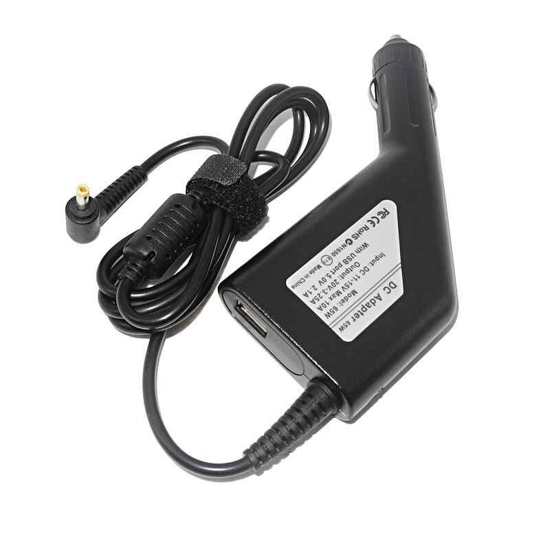 20v 3.25a laptop car charger for lenovo ideapad 310 110 100 yoga 710 510 flex 4 5 a 10 k 78750 pa-1650-20lk adlx 65 clgk 2a car adapter