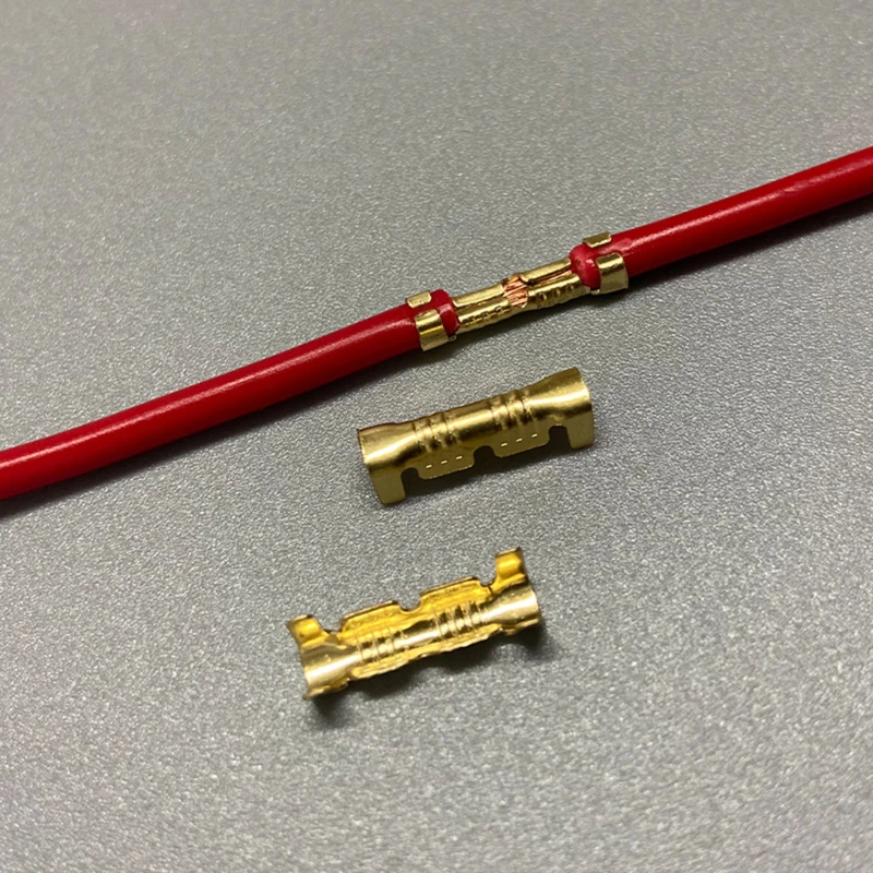 100pcs 453 U-shaped Terminal Wire Quick Connector Terminal Small Tooth Fascia Terminal 0.5-1.5mm2