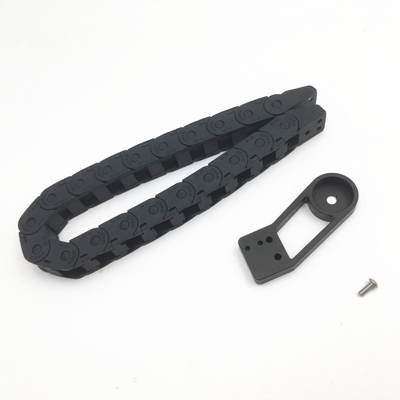 1set Creality Ender-3/3S pro Y axis cable drag chain and aluminum Strain relief ender 3 cable chain