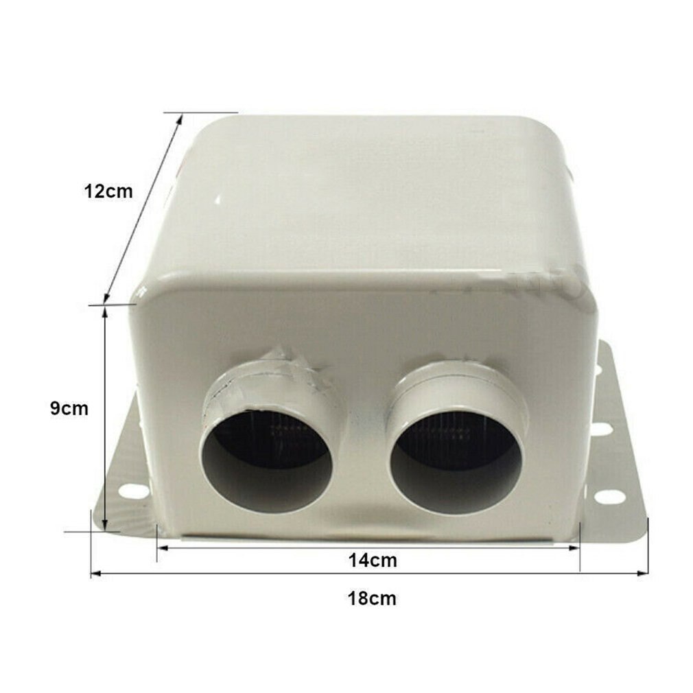 12V/24V 800W voiture chauffage voiture verre dégivreur fenêtre chauffage 2 sortie d'air hiver sèche Auto chauffage brumisateur éliminateur CE