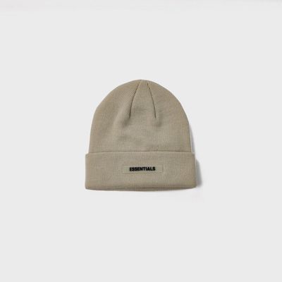 Original Brand Essentials Knitted Hat Baseball Cap Fog Dad Hat Kanye West Jerry Lorenzo hip hop cotton high street: beige Hat