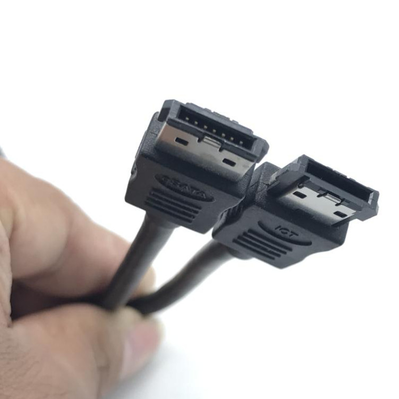 E-SATA Naar Esata-kabel Esata Male Naar Mannelijke Uitbreiding Data Transfer Cable Koord Voor Draagbare Harde Schijf 1.2M/120Cm