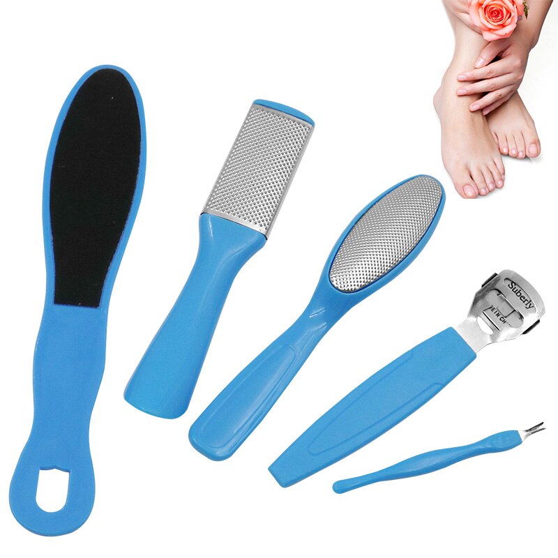 8-in-1 Foot Pedicure Pedicure Kit Foot File File Bone Scraper Used to remove dead skin and soles of feet exfoliating cleanser