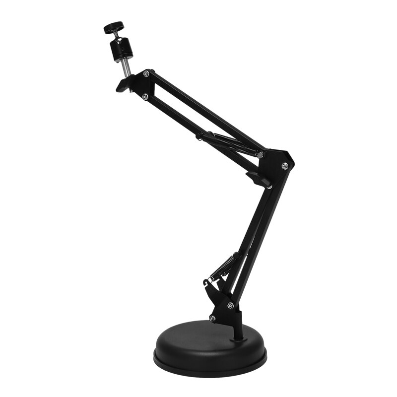 Desktop Webcam Stand 22 Inch Suspension Boom Scissor Arm Stand with Base,Compatible for Logitech Webcam C922