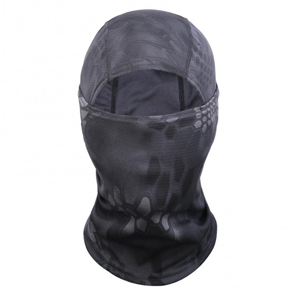 Fietsen Gezichtsmasker Unisex Winter Bivakmuts Gezicht Cover Hoed Voor Skiën Snowboarden Motorrijden Балаклава Ski Masker Survival: Black Python