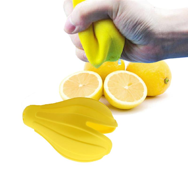 1Pc Citruspers Siliconen Hand Handleiding Handige Fruit Oranje Citruspers Citrus Juicer