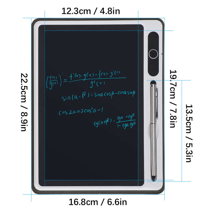 LCD Handwriting Board Electronic Writing Tablet Small Blackboard Children\'s Hand Drawing Writing Board Smart screen lock