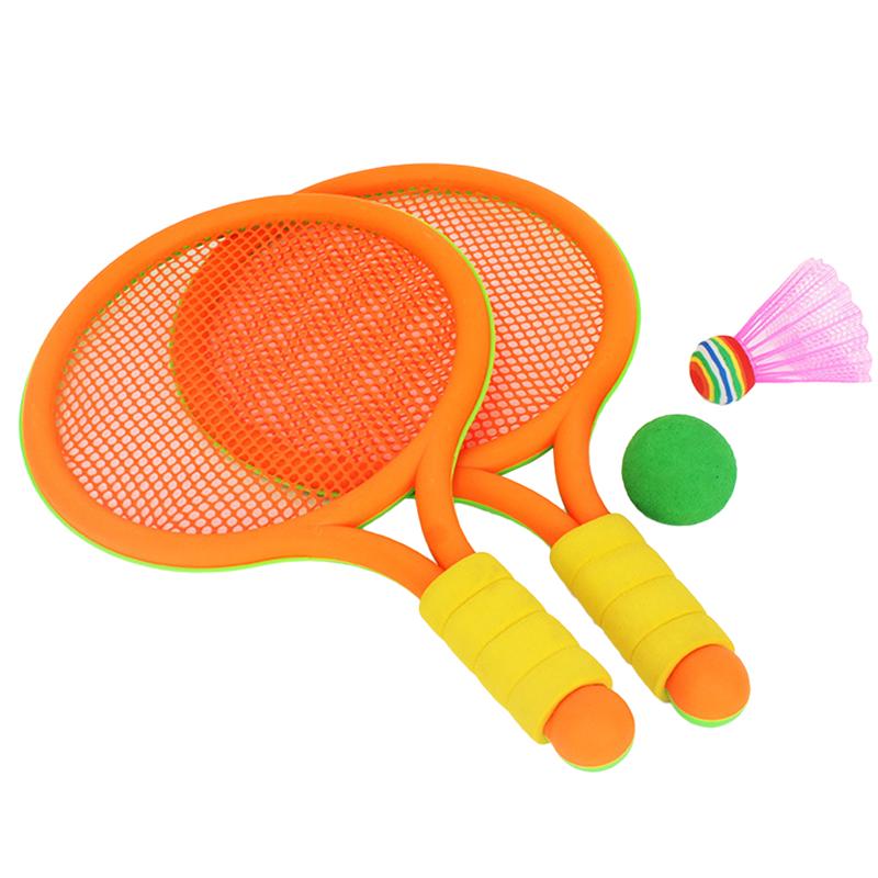 1 sæt racketlegetøj badmintonsæt til småbørn børn: Default Title