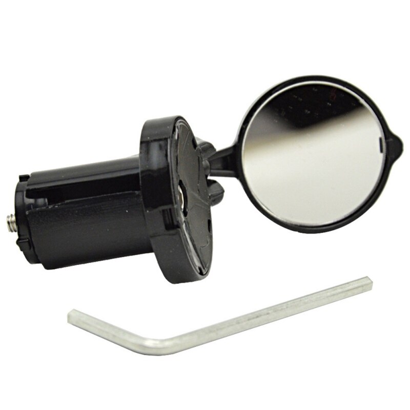 Cycling Rearview Mirror Side Safe Cycling Mirrors Rotatable Bar End Bike Bicycle Mirror Handlebar Plug Rear View