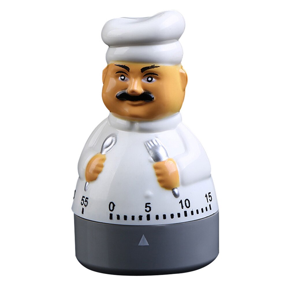 Small Home Supplies Cook Plastic Time Reminders Chef 60 Minutes Timer Mechanical Fun Alarm