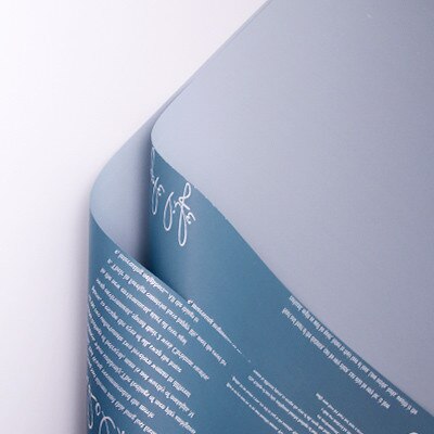 20 stücke Englisch Buchstaben Gemusterten Dekorativen Papier Wasserdicht Verpackung Papier Einfarbig Koreanische Blume Packpapier: 8