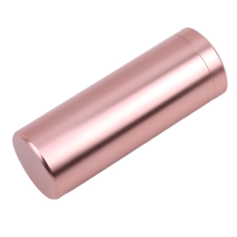 Recipiente hermético a prueba de olor, caja de aluminio Para hierbas, lata sellada jarras de té: rose gold