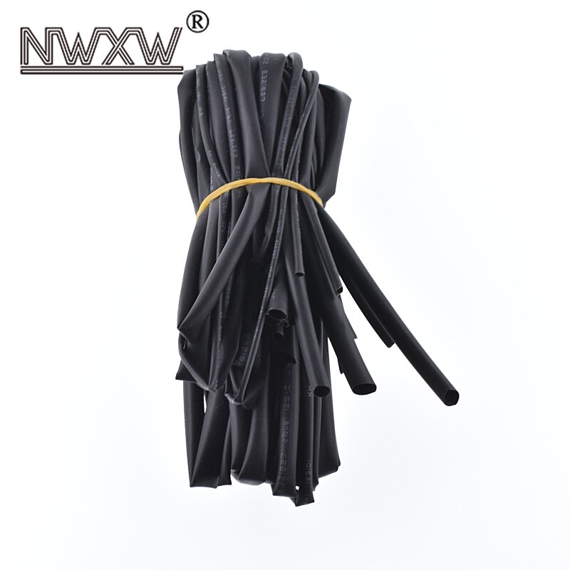 4/5/6/10 kinds/a lot heat shrinkable tube insulation sleeve data line electric cable protection heat shrinkable soft sheath