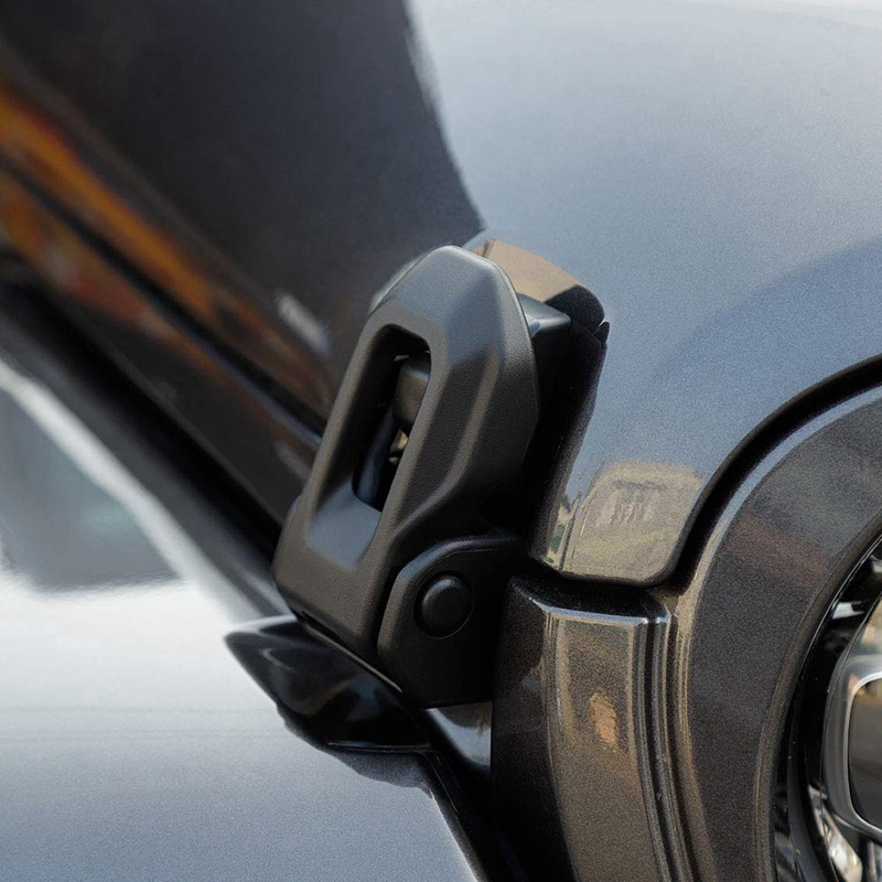Para jeep wrangler jk jl 2007-2019 capô bloqueio do carro capô acessórios de modificação