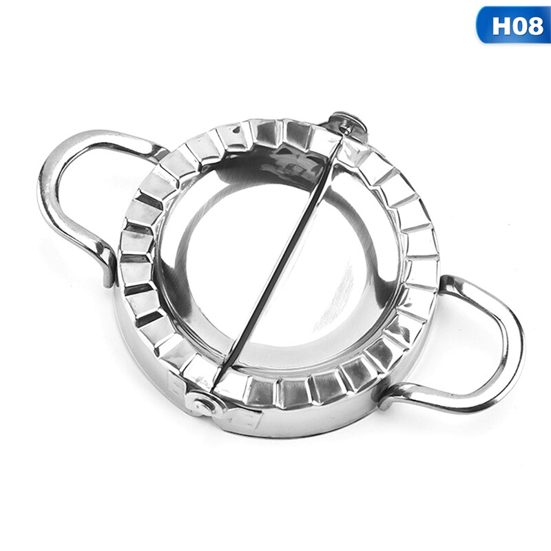 Stampo per polpette in acciaio inossidabile stampo per pasta piedino per alimenti cinesi Jiaozi creatore stampo per cottura stampo per pasticceria utensili da cucina