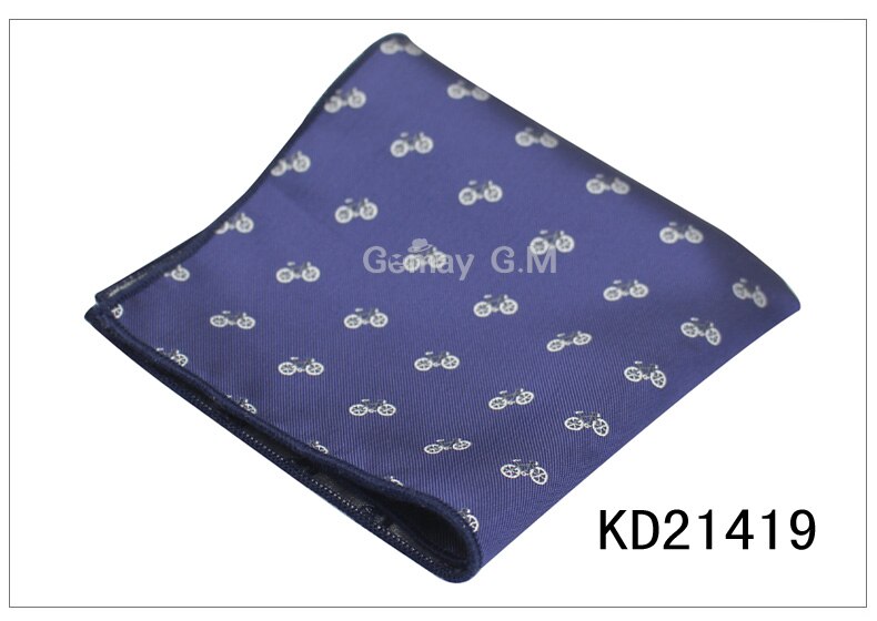 Merk heren zakdoek zakdoek dieren pochet zakelijke pakken borst handdoek zakdoek heren polyester garen pak zakdoeken: Kd21419