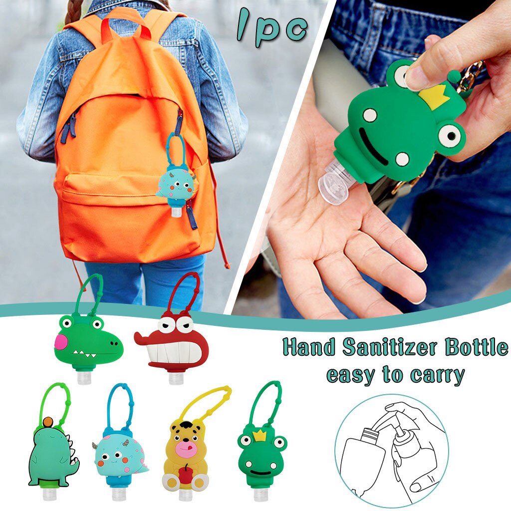 1pcs Hand Sanitizer Dispensing Portable Hang Dispenser 30ML Pumps Bracelet Wristband Hand Gel Dispenser