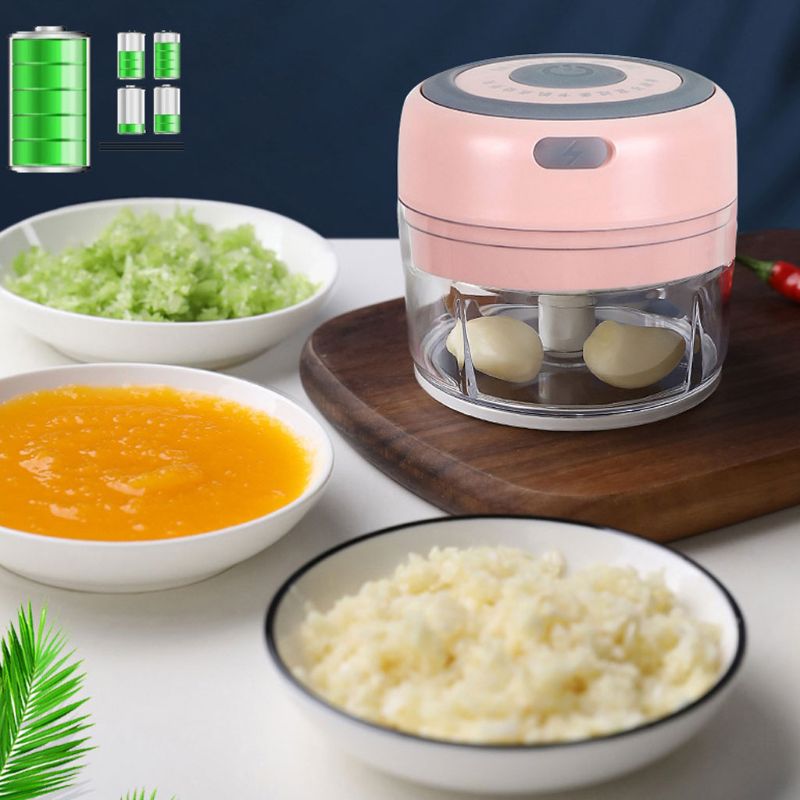 Mini hachoir manuel à l'ail Durable à la main alimentaire légumes Fruits Dicers sûr bébé nourriture salade s'adapte pour hacher les Fruits ail