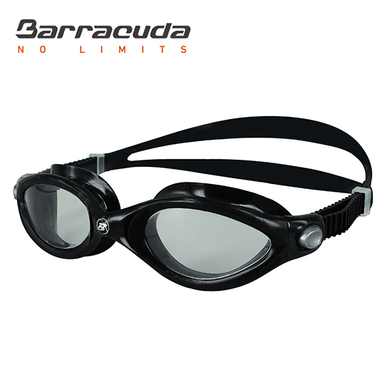 Barracuda børn børn svømmebriller a buede linser strømline anti-dug uv-beskyttelse til teenagere 7-15 -årig  #33020: Sort
